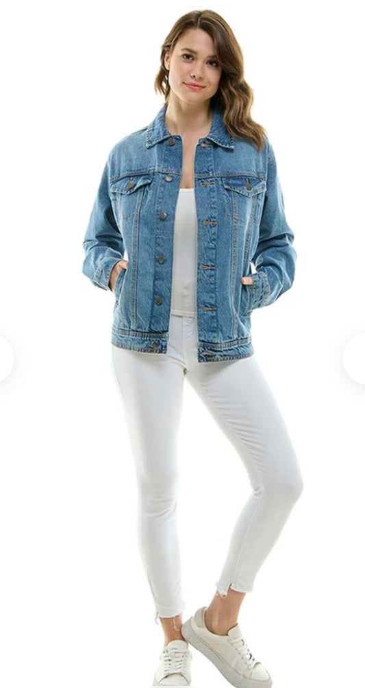 Denim Boyfriend Jacket